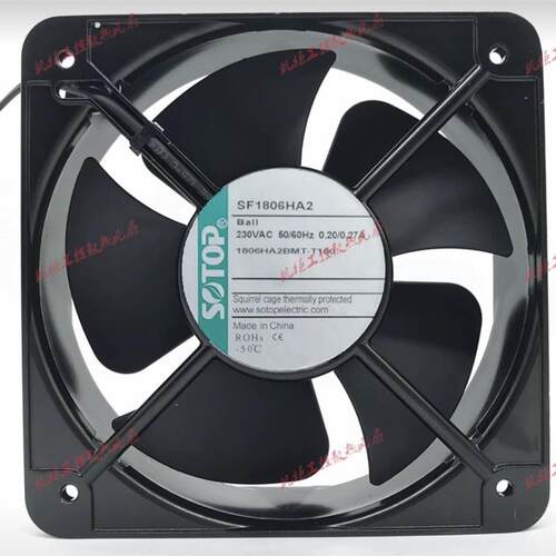 议价全新SF1806HA2180650.24/0.27A交流机柜金属外框散热风扇220V