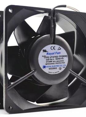 议价RoyalFanUT276D-TP[B98]220V37/34W14050耐高温散热风机风扇