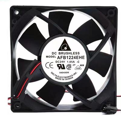 议价AFB1224EHE24V1.05A1203812CM2.4A变频器大风量散热风扇