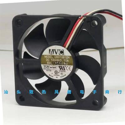 议价AVC601012V0.10A6CM6厘米CPU机箱静音电源风扇C6010B12H