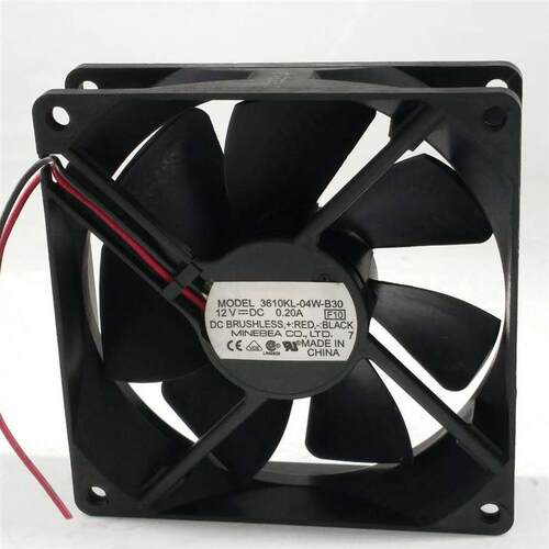 议价NMB3610KL-04W-B3912V0.20A9cm9025机箱CPU开关电源散热风扇