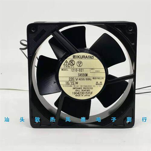 议价原装IKURA1210-021S4556M全金属耐高温变频器风扇220V16/15W