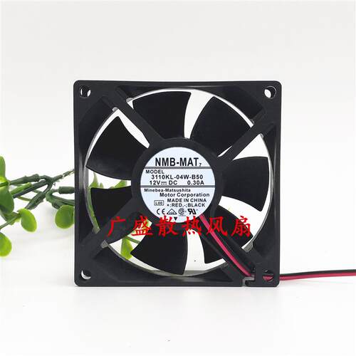 议价NMB原装3110KL-04W-B5012V0.3A80258cm/8厘米双滚珠风扇