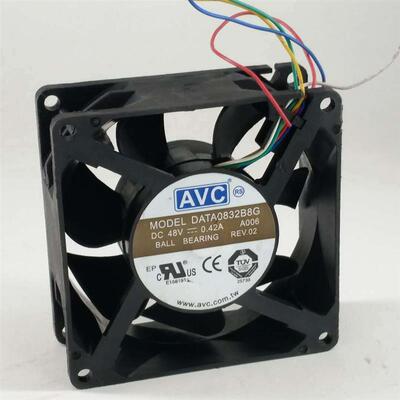 议价AVCDATA0832B8G48V0.42A80*80*32MM8CM5线服务器风扇