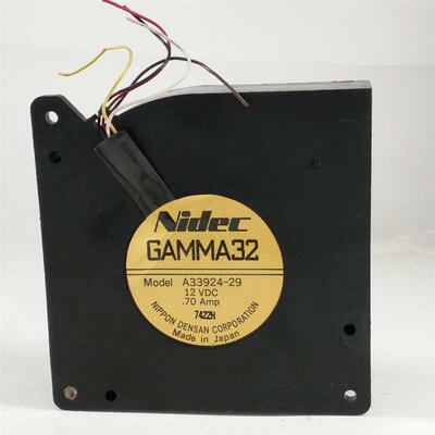 议价NIDECA33924-2912CM1203212V0.70A离心鼓风机涡轮大风量风扇