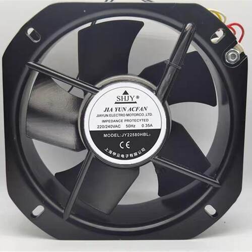 议价全新正品SHJY上海甲云JY20060/22580HBL2风机220V轴流散热风