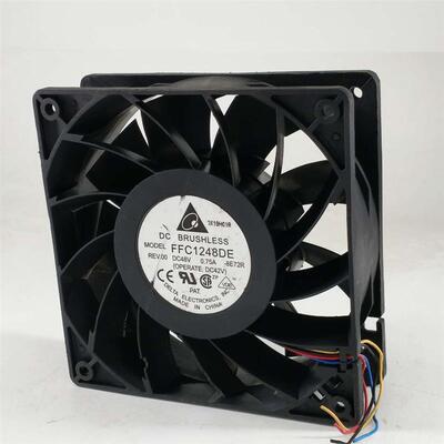 议价台达FFC1248DE1203812CMDC48V0.75A大风量机箱服务器温控风扇
