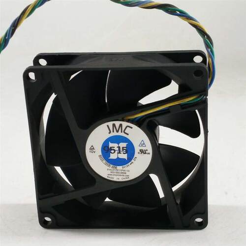 议价JMC8025-12HB80258CMDC12V0.27APWM温控静音风扇80*80*25MM