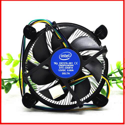 议价正品Intel英特尔E97379-0011155/1150/1156四针线温控CPU风扇