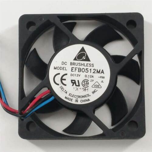 议价台达EFB0512MA5cm501012V0.12A游戏机CPU水冷机箱散热风扇