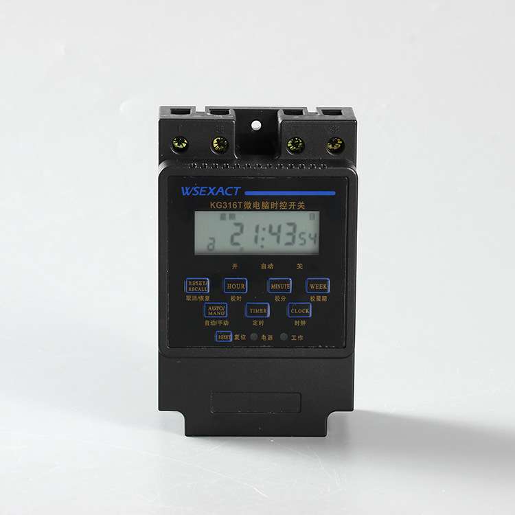 KG316T380V微电脑时控开关广告LED路灯箱时间控制器 电子定时器
