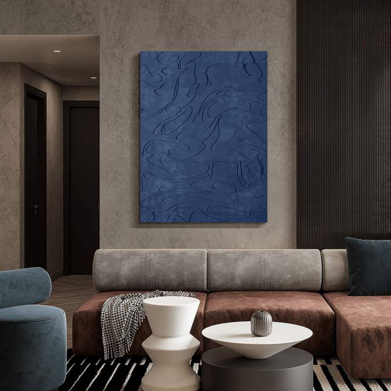 现代客厅餐厅装饰画3d立体走廊过道入户玄关挂画竖版创意轻奢壁画图片
