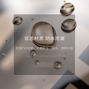 旅行手提化妆包pvc透明洗漱包沙滩洗澡防水收纳袋洗刷包