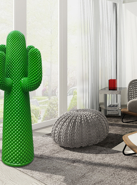 网红意大利小众仙人掌衣帽架家居客厅玻璃钢雕塑美陈高端装饰摆件
