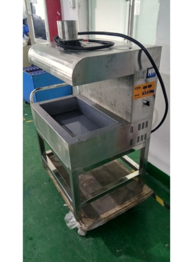 定制工作台熔锡炉（带烟罩排烟通风）定做锡炉适应工厂需求焊锡