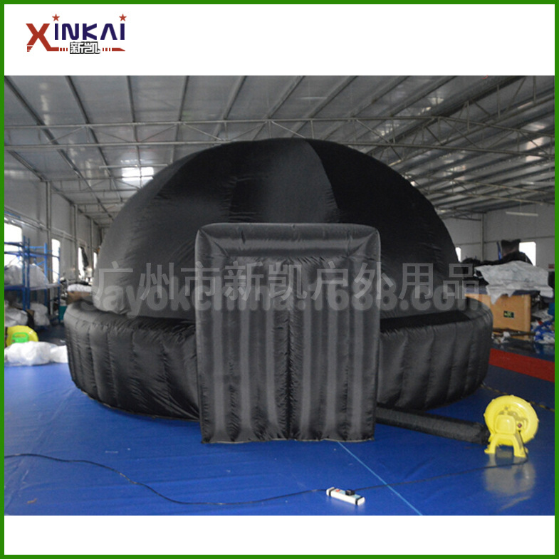 充气移动充气式球幕电影影院气模 充气帐篷蒙古包尺寸规格定制
