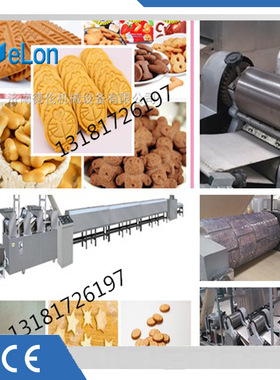 DL400系列全自动饼干食品生产线 自动化流水线饼干 日产2吨饼干机