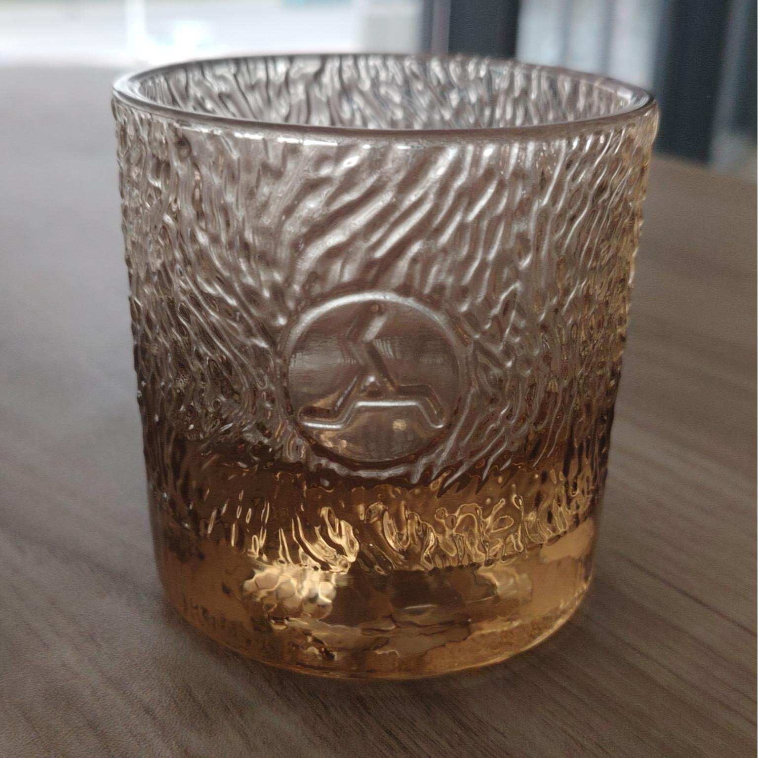 明尚德新款能量玻璃威士忌杯