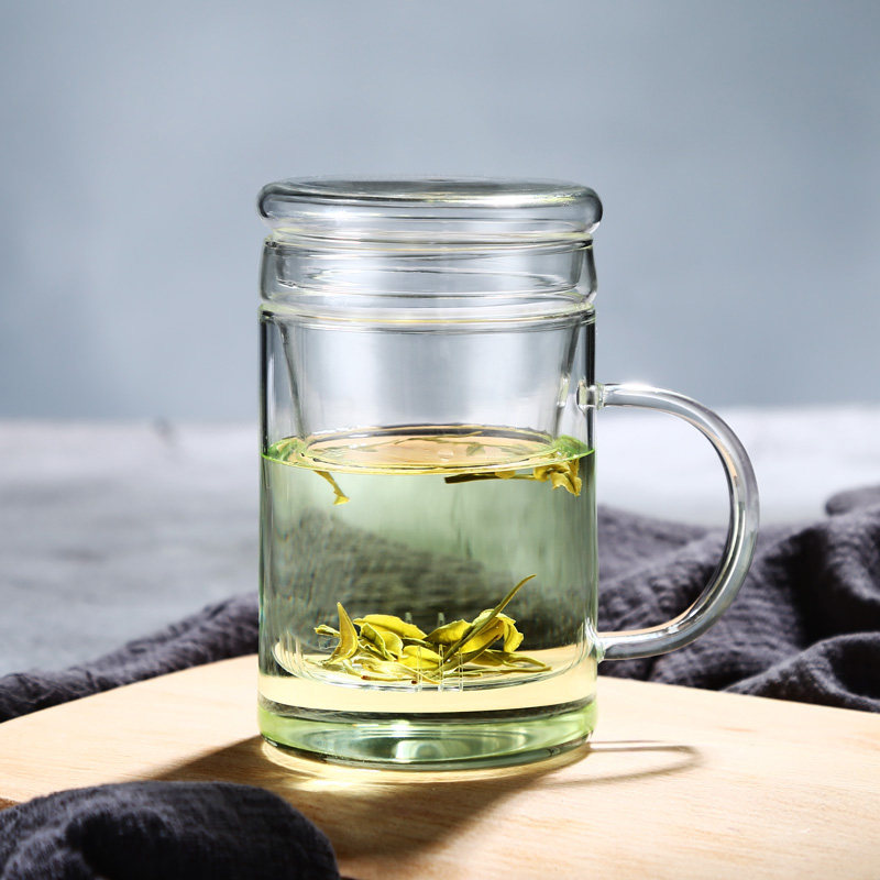 水分离花茶杯家用过滤水杯茶杯图片