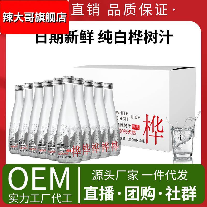 白桦树汁白桦树水原汁原液小兴安岭