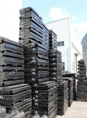 矿用铁路道口板p43p50p60平交口橡胶垫片火车橡胶道口路橡胶道口