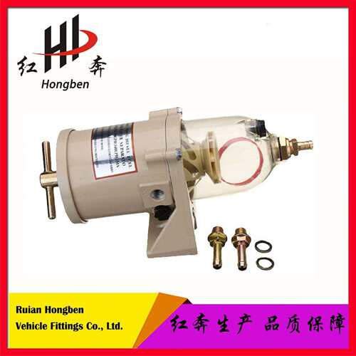 500FG油水分离器燃油水分离器滤清过滤器500FH总成商用车柴油船