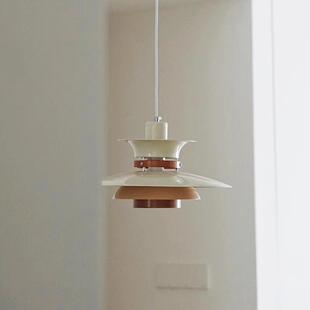 南粤照明北欧ph5餐厅灯日式奶油风卧室床头复古简约吧台餐桌吊灯