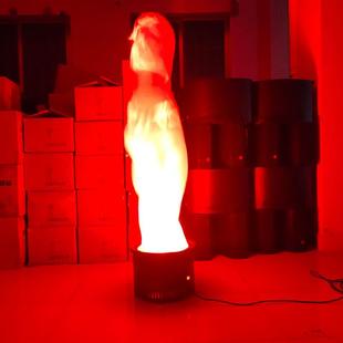 大篝火灯仿真圆形大火焰灯篝火晚会电子火盆灯开业庆典火把火苗灯