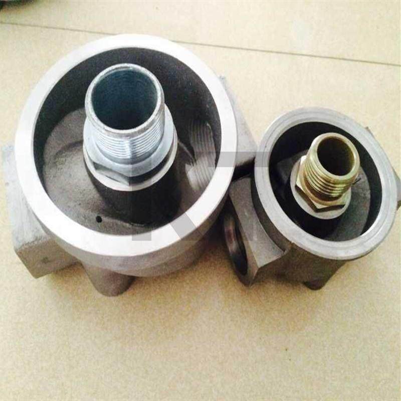 螺杆空压机油滤油格底座W962W13145W11102双油滤底座油格座