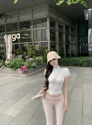 CutieFav百搭显瘦t恤夏季