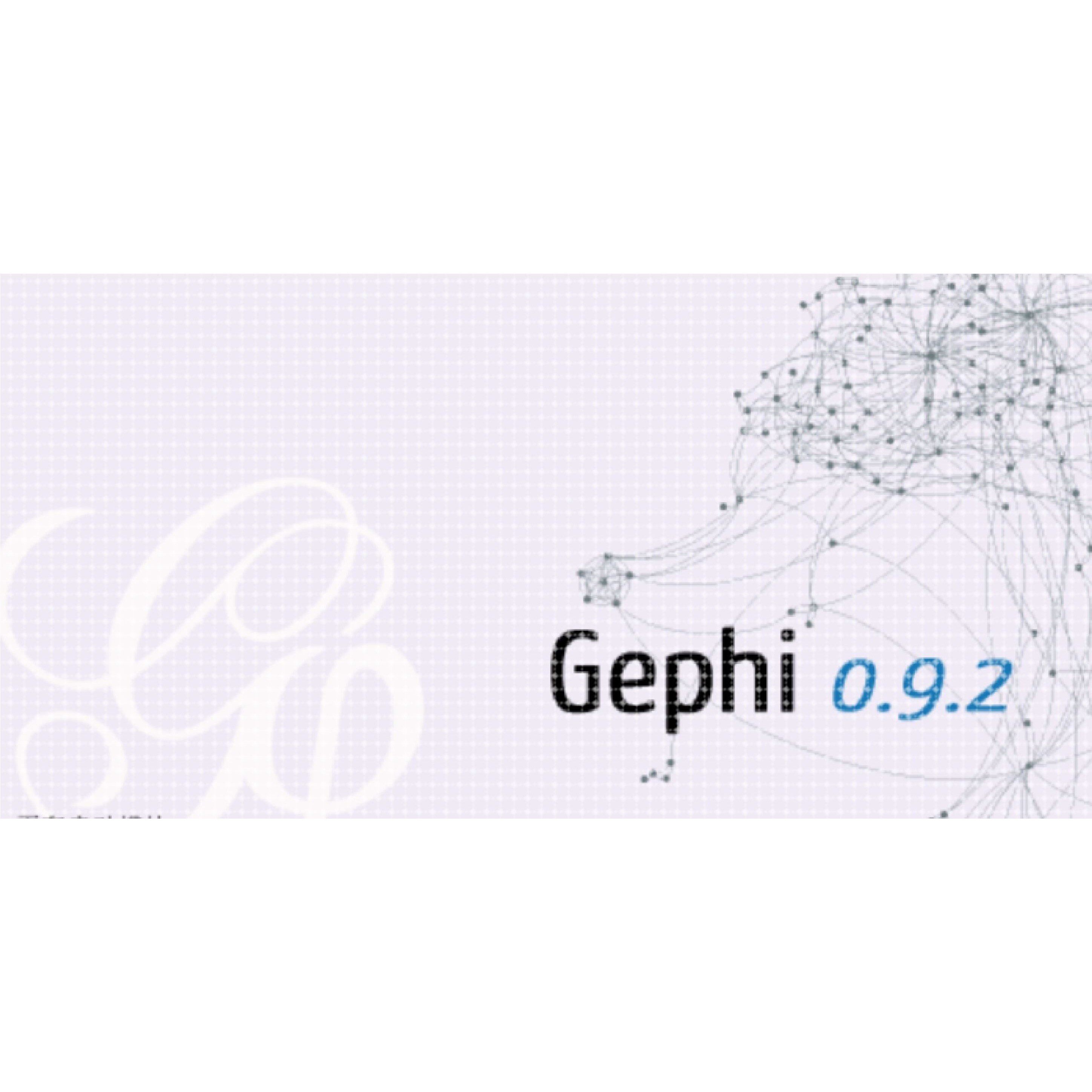 Gephi绘图代画/共现网络图/微生物网络图/可视化
