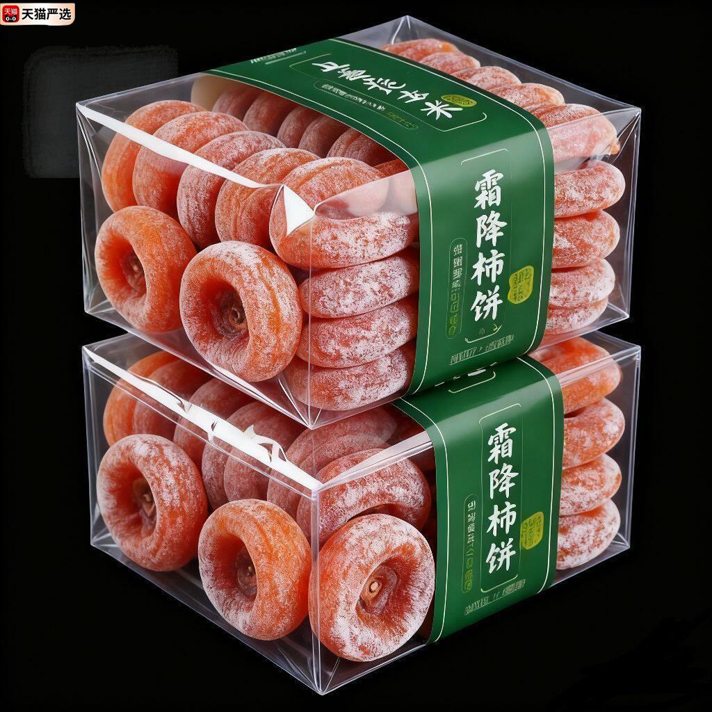老人吃柿饼霜降柿饼农家柿子饼流心糖心新鲜整箱丽人膳补装柿饼