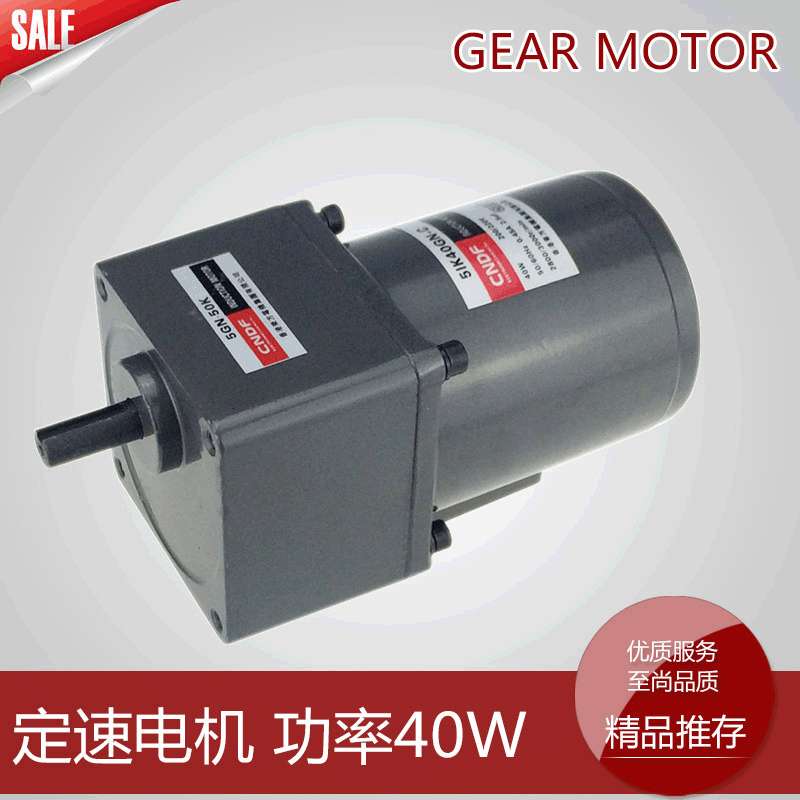 CNDF东方微型电机220V 微型无刷电机5IK40GN-C微型齿轮减速电机