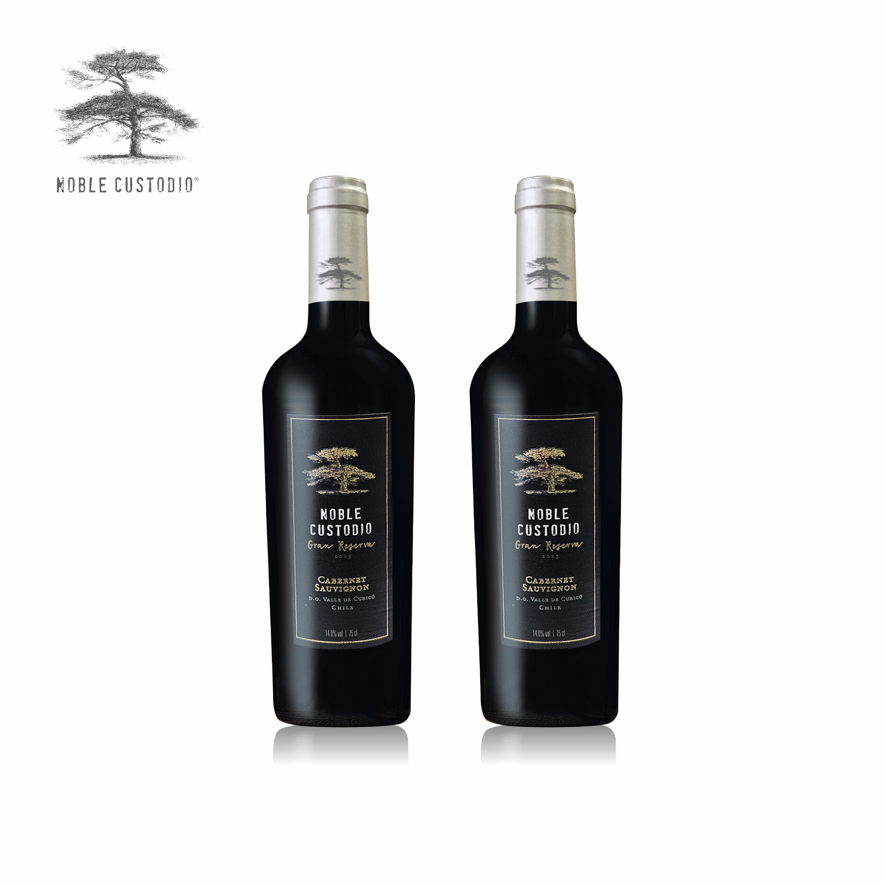 智松Noble Custodio特级珍藏赤霞珠红葡萄酒·2瓶装