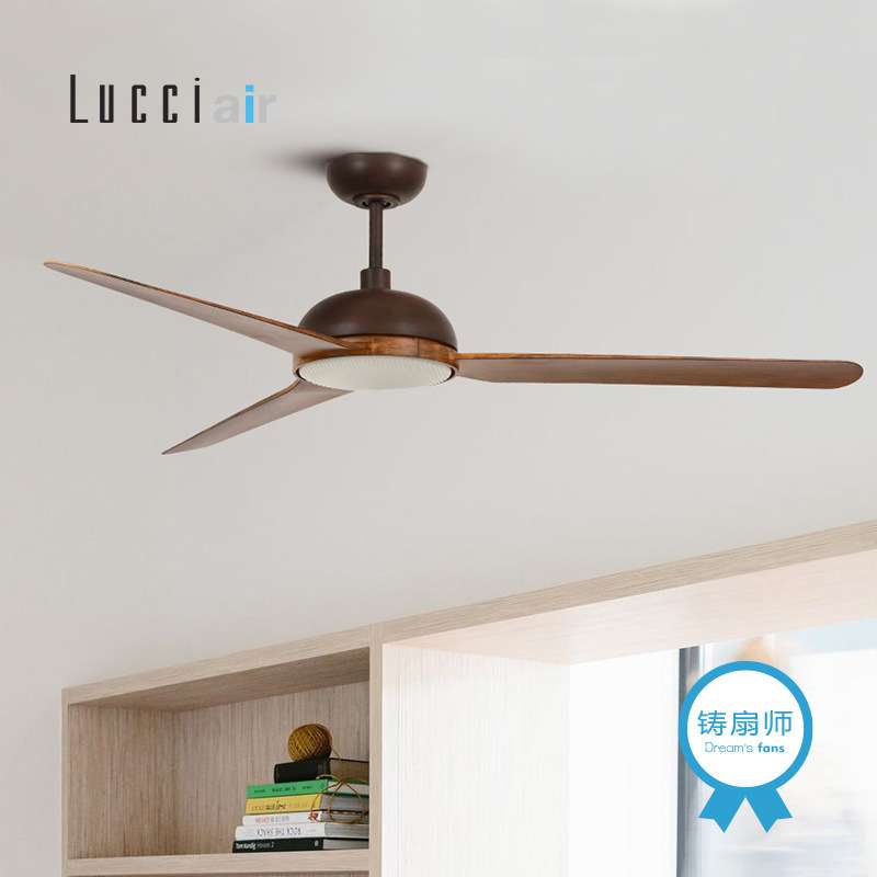 澳洲Lucci air家用吊扇时尚Union新款三叶吊扇设计师风格木吊扇