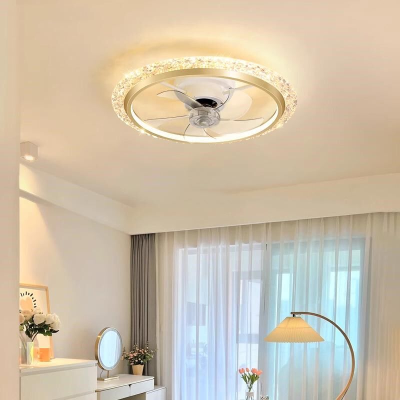 轻奢吸顶风扇灯主卧室摇头吊扇灯现代简约变频静音一体客厅餐厅灯,家装灯饰光源,风扇灯,淘宝优惠券,粉丝福利购,淘宝优惠卷