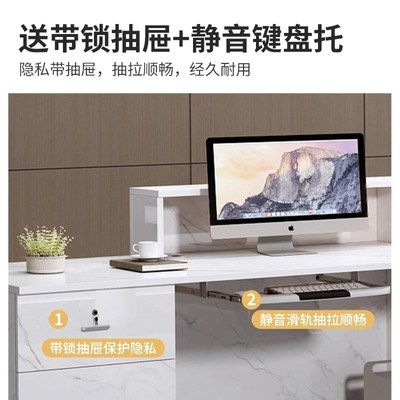 吧台收银台商用餐饮柜台桌服装店美容院轻奢高级感公司前台接待台