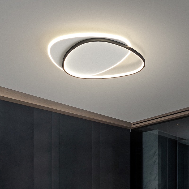 现代简约2023年新款流行灯具极简主灯超薄房间卧室主卧书房吸顶灯