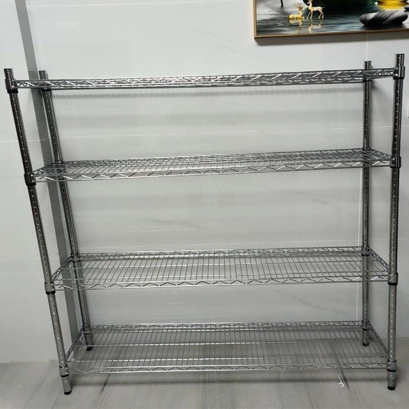 仓储置物架花架家用货架金属不锈钢多层落地储物组装拼接物料架子,商业/办公家具,置物架/陈列架/储物架/展示架,淘宝优惠券,粉丝福利购,淘宝优惠卷