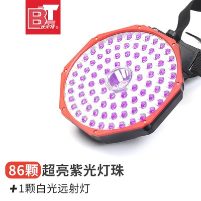 蝎子灯专用照蝎子紫光灯充电长续航豆虫灯头戴式大功率型强光头灯