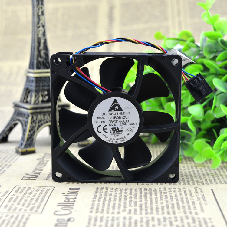 原装 台达 8025 12V 0.5A PWM调速 8CM/厘米高速风扇 QUR0812SH