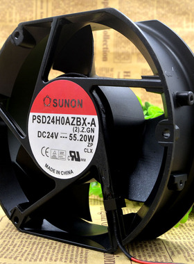 原装建准PSD24H0AZBX-A (2).Z.GN  24V  55.20W  变频器风机