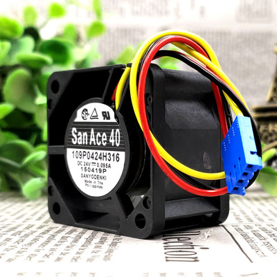 109P0424H316 840D NCK系统风扇 San Ace 40 24V 0.095A