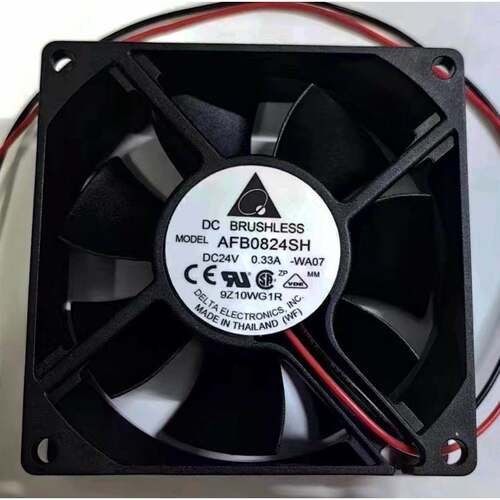 全新台达 AFB0824SH 8025 8CM DC24 0.33A 变频器散热风机风扇