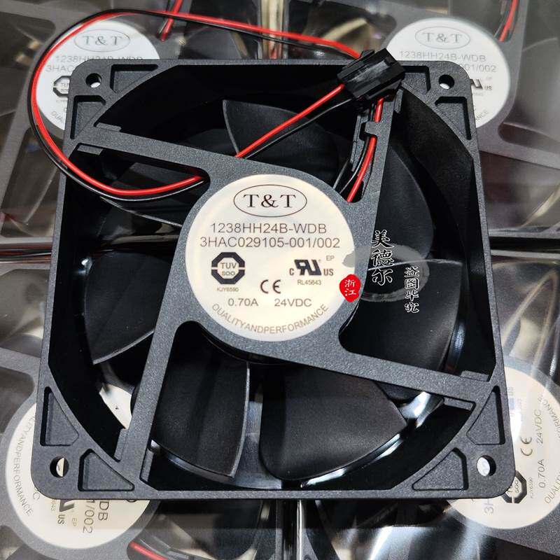 1238HH24B-WDB ABB机器人控制器散热风扇 3HAC029105-001-002 24V