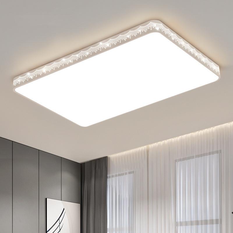 2022年新款led吸顶灯长方形温馨客厅灯现代简约大气家用卧室灯具
