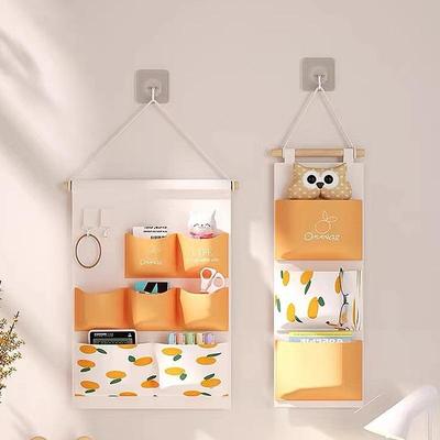 护士更衣柜收纳神器门口袋挂袋墙挂式布艺大容量可爱浴室挂袋