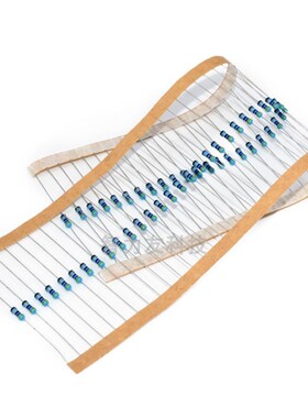 1/4W金属膜色环电阻 0.25W 8.2R9.1R10R12R15R18R22R24R27R 欧姆