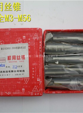 关中机用丝锥M24/M27/M30/M33/M36/M39/M42/M45/M48/M52/M56  H2
