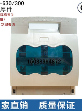 HR17630/300熔断器式隔离开关 刀开关刀 熔开关CCC认证紫铜厚件